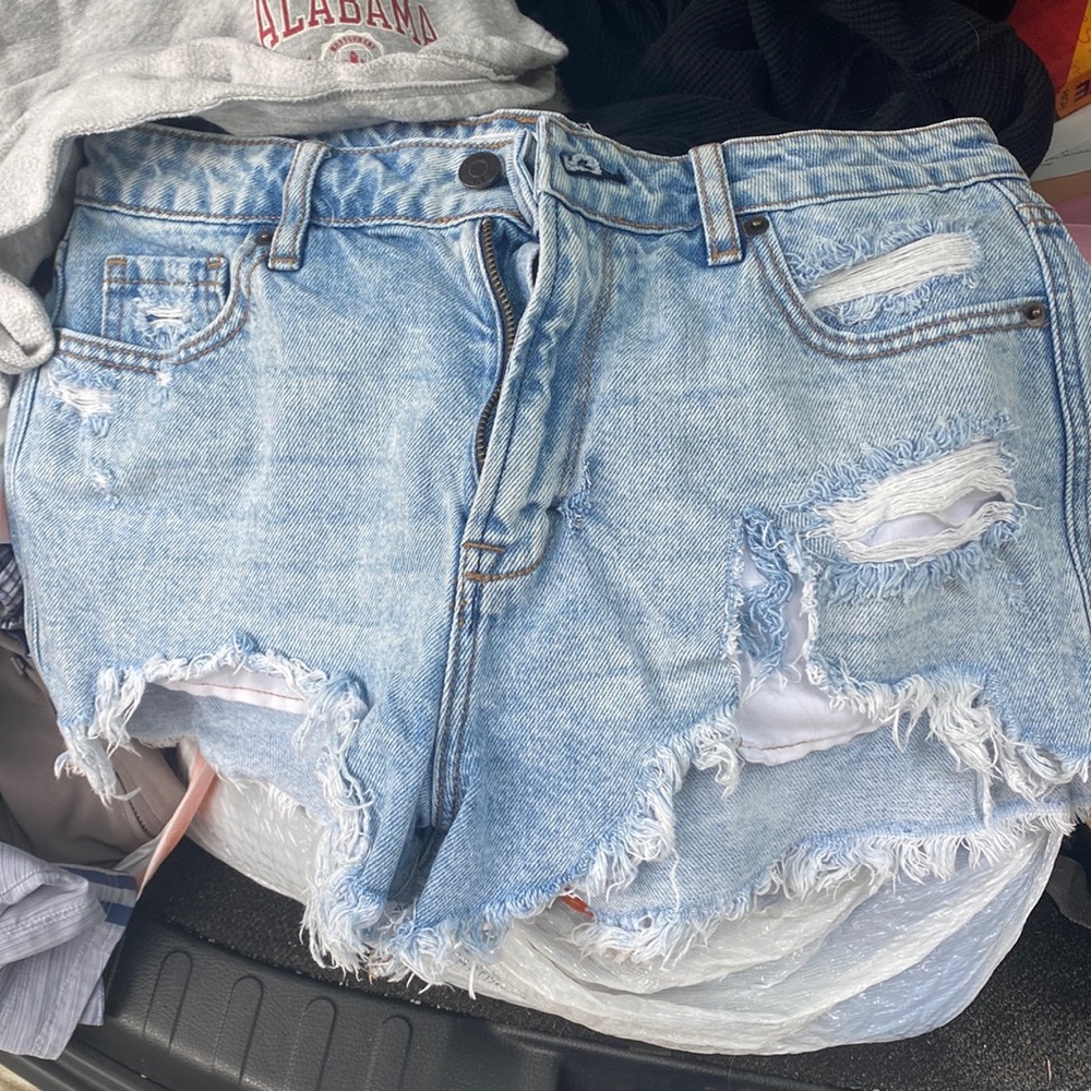 Hidden jean shorts